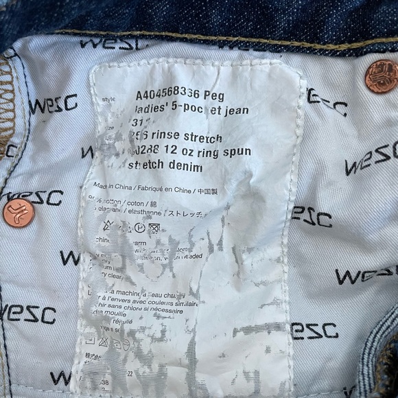 WESC | Women’s Straight Leg Jeans - Picture 4 of 4